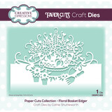 Creative Expressions Paper Cuts Floral Basket Edger (CEDPC1203) (OUTLET)