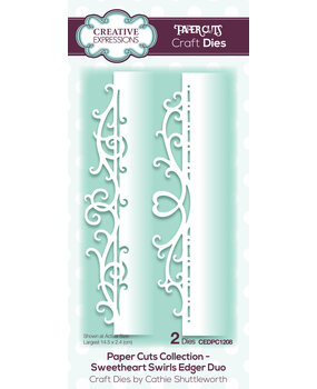 Creative Expressions Paper Cuts Sweetheart Swirls Edger Duo (CEDPC1208) (OUTLET) Creative Expressions Paper Cuts Sweetheart Swirls Edger Duo (CEDPC1208) (OUTLET)