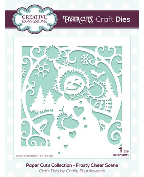 Creative Expressions Paper Cuts Frosty Cheer (CEDPC1211) (OUTLET) Creative Expressions Paper Cuts Frosty Cheer (CEDPC1211) (OUTLET)