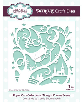 Creative Expressions Paper Cuts Midnight Chorus (CEDPC1213) (OUTLET) Creative Expressions Paper Cuts Midnight Chorus (CEDPC1213) (OUTLET)