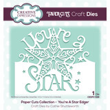 Creative Expressions Cathie Shuttleworth Paper Cuts You're A Star Edger (CEDPC1226) (OUTLET)