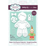 Creative Expressions Cathie Shuttleworth Paper Cuts Festive Gingerbread Boy (CEDPC1243) (OUTLET)