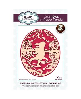 Creative Expressions Paper Panda Craft Die Evening Ice (CEDPP029) (OUTLET)