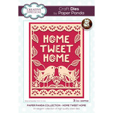 Creative Expressions Paper Panda Craft Die Home Tweet Home (CEDPP039) (OUTLET)