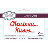 Creative Expressions Craft Dies One-liner Collection Christmas Kisses (CEDSE029) (OUTLET)