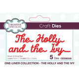 Creative Expressions Craft Dies One-liner Collection The Holly and the Ivy (CEDSE030) (OUTLET)