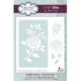 Creative Expressions Sam Poole Craft Die Shabby Basics Vintage Rose (CEDSP008) (OUTLET)