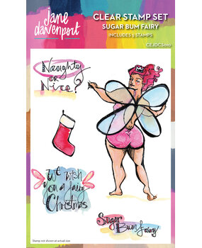 Creative Expressions Jane Davenport Clear Stamp Sugar Bum Fairy (CEJDCS010) (OUTLET)