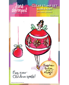 Creative Expressions Jane Davenport Clear Stamp Bauble Fairy (CEJDCS015) (OUTLET) Creative Expressions Jane Davenport Clear Stamp Bauble Fairy (CEJDCS015) (OUTLET)