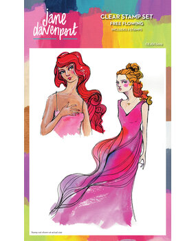 Creative Expressions Jane Davenport Clear Stamp Set Free Flowing (CEJDCS019) (OUTLET) Creative Expressions Jane Davenport Clear Stamp Set Free Flowing (CEJDCS019) (OUTLET)