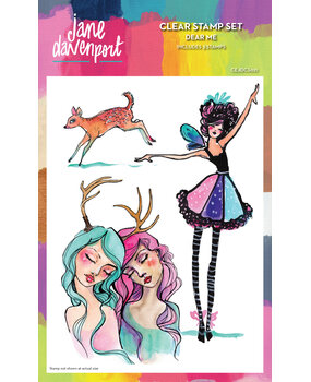 Creative Expressions Jane Davenport Clear Stamp Set Dear Me (CEJDCS021) (OUTLET) Creative Expressions Jane Davenport Clear Stamp Set Dear Me (CEJDCS021) (OUTLET)