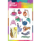 Creative Expressions Jane Davenport Clear Stamp Set Whimsical Watercolour (CEJDCS022) (OUTLET)