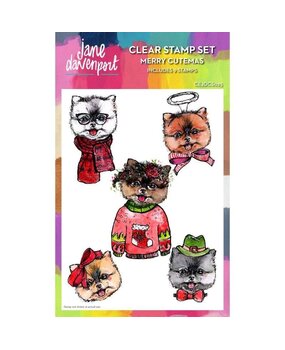 Creative Expressions Jane Davenport Clear Stamp Set Merry Cutemas (CEJDCS025) (OUTLET) Creative Expressions Jane Davenport Clear Stamp Set Merry Cutemas (CEJDCS025) (OUTLET)