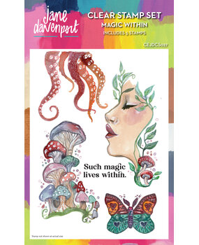 Creative Expressions Jane Davenport Clear Stamp Set Magic Within (CEJDCS027) (OUTLET) Creative Expressions Jane Davenport Clear Stamp Set Magic Within (CEJDCS027) (OUTLET)