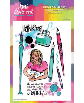 Creative Expressions Jane Davenport Clear Stamp Set Always Thinking (CEJDSC029) (OUTLET) Creative Expressions Jane Davenport Clear Stamp Set Always Thinking (CEJDSC029) (OUTLET)