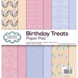 Creative Expressions Birthday Treats 8x8 Inch Paper Pad (CEPP0018) (OUTLET)
