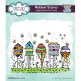 Creative Expressions Bonnita Moaby Rubber Stamp A6 Beehive Drive (CER028) (OUTLET)