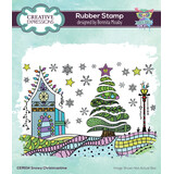 Creative Expressions Bonnita Moaby Rubber Stamp A6 Snowy Christmas Time (CER034) (OUTLET)