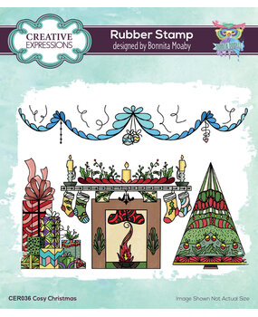 Creative Expressions Bonnita Moaby Rubber Stamp A6 Cosy Christmas (CER036) (OUTLET) Creative Expressions Bonnita Moaby Rubber Stamp A6 Cosy Christmas (CER036) (OUTLET)