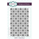 Creative Expressions Background Stamp A6 Yuletide Weave (CER047) (OUTLET)