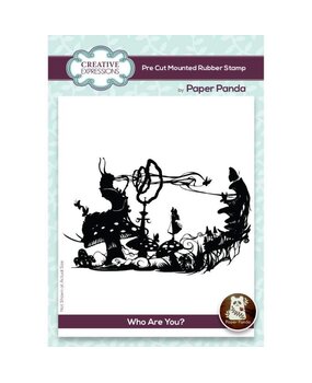 Creative Expressions Paper Panda Rubber Stamp A6 Who Are You? (CERPP012) (OUTLET) Creative Expressions Paper Panda Rubber Stamp A6 Who Are You? (CERPP012) (OUTLET)