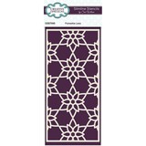 Creative Expressions Sue Wilson Stencil Slimline Poinsettia Lace (CEST055) (OUTLET)