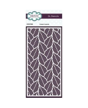 Creative Expressions DL Stencil Linear Leaves (CEST098) (OUTLET) Creative Expressions DL Stencil Linear Leaves (CEST098) (OUTLET)