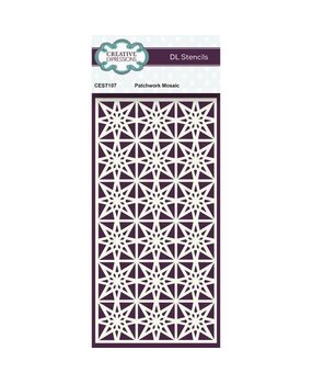 Creative Expressions DL Stencil Patchwork Mosaic (CEST107) (OUTLET) Creative Expressions DL Stencil Patchwork Mosaic (CEST107) (OUTLET)