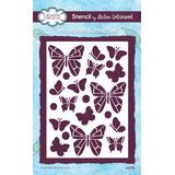 Creative Expressions Helen Colebrook Stencil A5 Whimsical Butterflies (CEST117) (OUTLET)