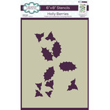 Creative Expressions Companion Colouring Stencil Holly Berries (CEST122) (OUTLET)