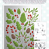 Creative Expressions Winter Foliage Companion Colouring Stencil (CEST171) (OUTLET) Creative Expressions Winter Foliage Companion Colouring Stencil (CEST171) (OUTLET)