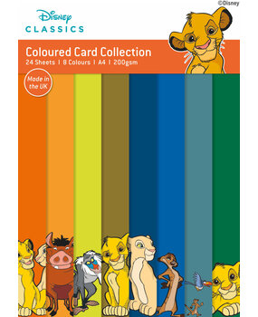 Creative Expressions The Lion King A4 Coloured Card Collection (DYP0042) (OUTLET) Creative Expressions The Lion King A4 Coloured Card Collection (DYP0042) (OUTLET)