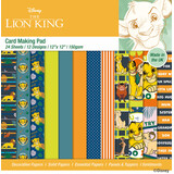 Creative Expressions The Lion King 12x12 Inch Card Making Pad (DYP0061) (OUTLET)