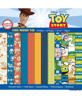 Creative Expressions Toy Story 12x12 Inch Card Making Pad (DYP0064) (OUTLET) Creative Expressions Toy Story 12x12 Inch Card Making Pad (DYP0064) (OUTLET)