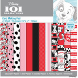 Creative Expressions 101 Dalmatians 12x12 Inch Card Making Pad (DYP0065) (OUTLET)