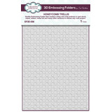 Creative Expressions Sue Wilson 3D Embossing Folder Honeycomb Trellis (EF3D-056) (OUTLET)