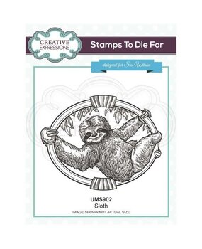 Creative Expressions Sue Wilson Rubber Stamp Sloth (UMS902) (OUTLET) Creative Expressions Sue Wilson Rubber Stamp Sloth (UMS902) (OUTLET)
