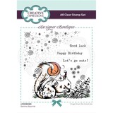 Creative Expressions Designer Boutique Clear Stamp A6 Woodland Walk Sammy Squirrel (UMSDB089) (OUTLET)