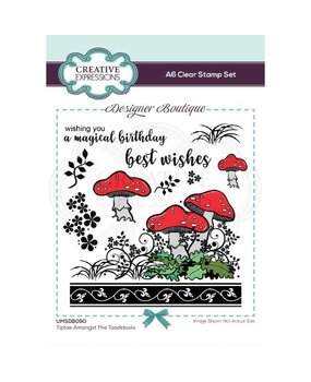 Creative Expressions Designer Boutique CS A6 Woodland Walk Tiptoe Amongst The Toadstools (UMSDB090) (OUTLET) Creative Expressions Designer Boutique CS A6 Woodland Walk Tiptoe Amongst The Toadstools (UMSDB090) (OUTLET)