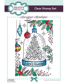 Creative Expressions Designer Boutique Clear Stamp A6 Snow Dome (UMSDB115) (OUTLET) Creative Expressions Designer Boutique Clear Stamp A6 Snow Dome (UMSDB115) (OUTLET)