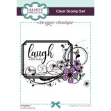 Creative Expressions Designer Boutique Clear Stamp A6 Loudly Laughing (UMSDB130) (OUTLET)