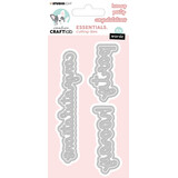 Creative Craftlab Essentials Cutting Dies Wordz EN Congratulations (CCL-ES-CD268) (OUTLET)