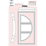 Creative Craftlab Essentials Cutting Dies Slimline Shadowbox Winter Scene (CCL-ES-CD423) (OUTLET)