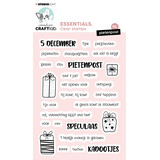 Creative Craftlab Essentials Clear Stamps Pietenpost NL (CCL-ES-STAMP321) (OUTLET)