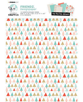 Creative Craftlab Friendz Design Paper Ho Ho Ho Down (CCL-FR-PS15) (OUTLET) Creative Craftlab Friendz Design Paper Ho Ho Ho Down (CCL-FR-PS15) (OUTLET)