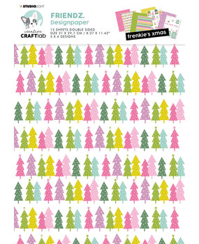Creative Craftlab Friendz Design Paper Frenkie's Xmas (CCL-FR-PS16) (OUTLET) Creative Craftlab Friendz Design Paper Frenkie's Xmas (CCL-FR-PS16) (OUTLET)