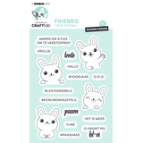 Creative Craftlab Friendz Clear Stamps Lentekriebels NL (CCL-FR-STAMP417) (OUTLET)