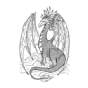 Crafty Individuals Gentle Dragon Unmounted Rubber Stamps (CI-580) (OUTLET) Crafty Individuals Gentle Dragon Unmounted Rubber Stamps (CI-580) (OUTLET)