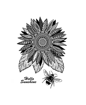 Crafty Individuals Hello Sunshine Unmounted Rubber Stamps (CI-619) (OUTLET) Crafty Individuals Hello Sunshine Unmounted Rubber Stamps (CI-619) (OUTLET)