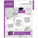 Crafter's Companion The Spirit of Christmas Clear Stamps (CC-CA-ST-TSOC) (OUTLET)